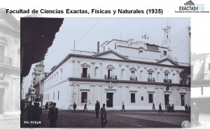La Facultad en 1935.
