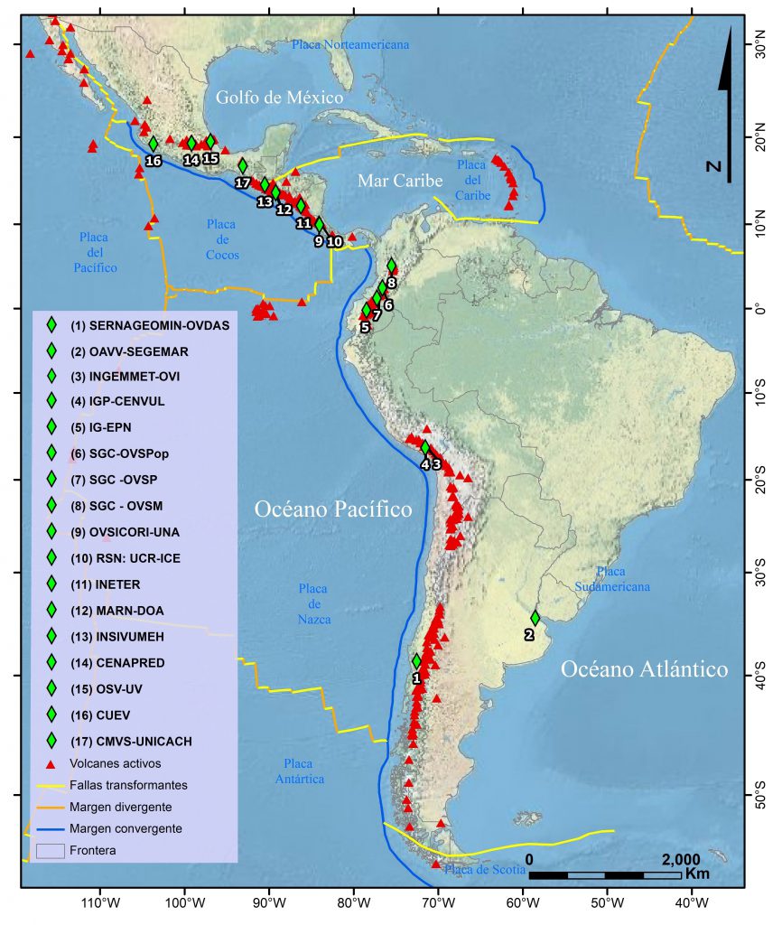 Monitoreo volcánico en América Latina un paso adelante Idean UBA