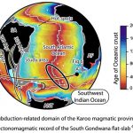 Anomalía geoquímica de un arco “fantasma” en una dorsal en expansión causada por la subducción plana de una placa de gran tamaño